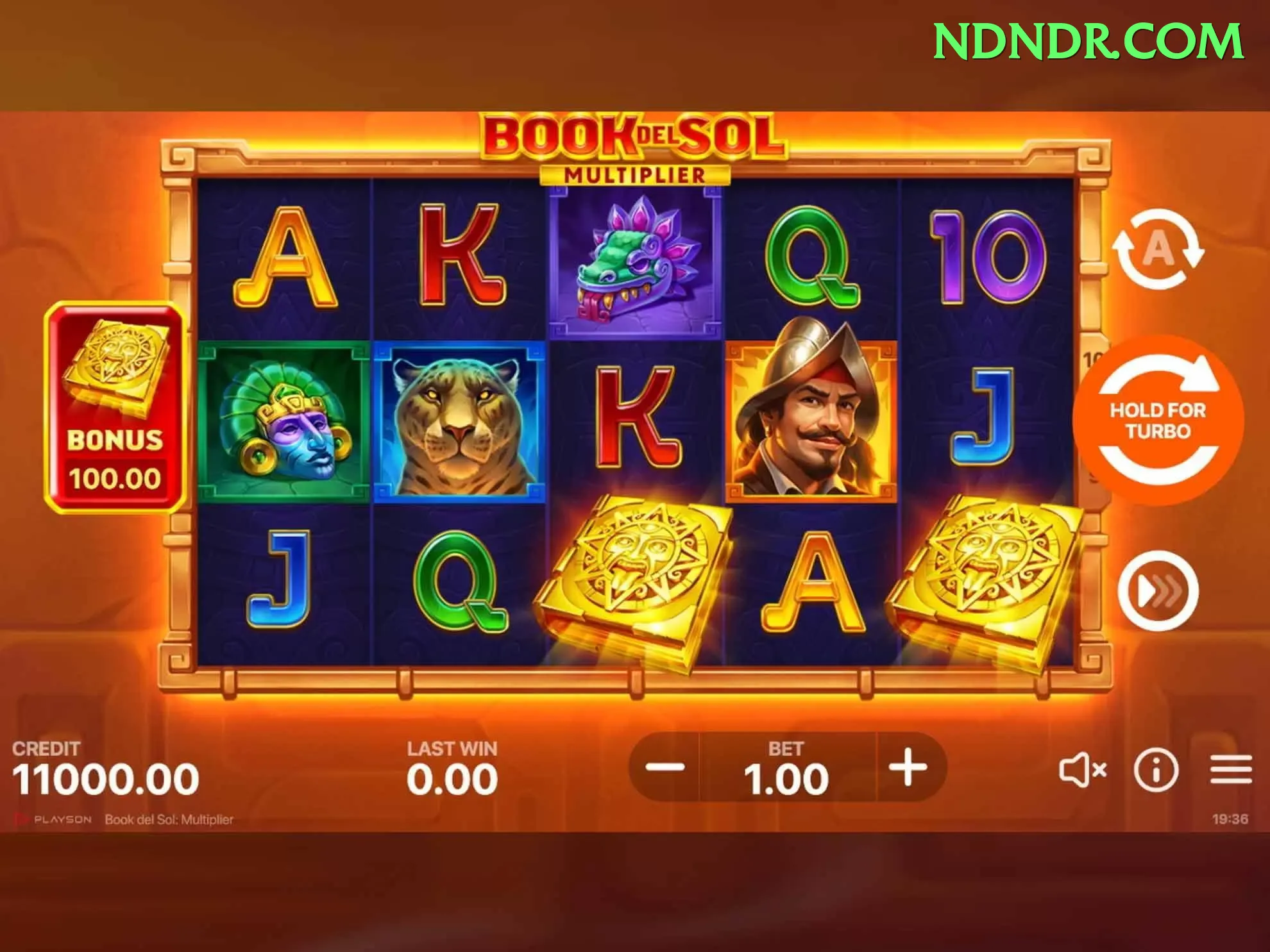 Catálogo de slots